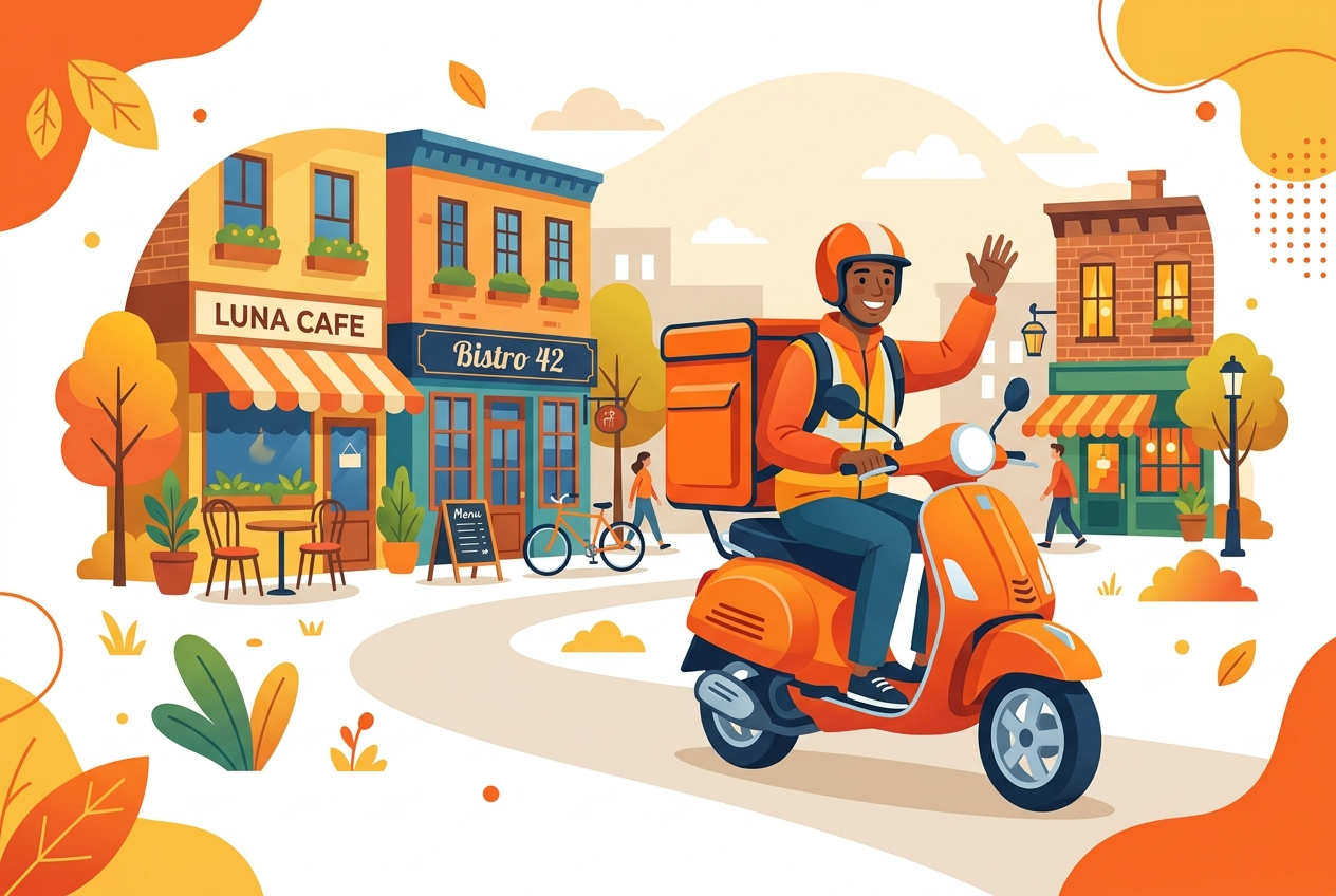 QuikkEats Delivery Courier